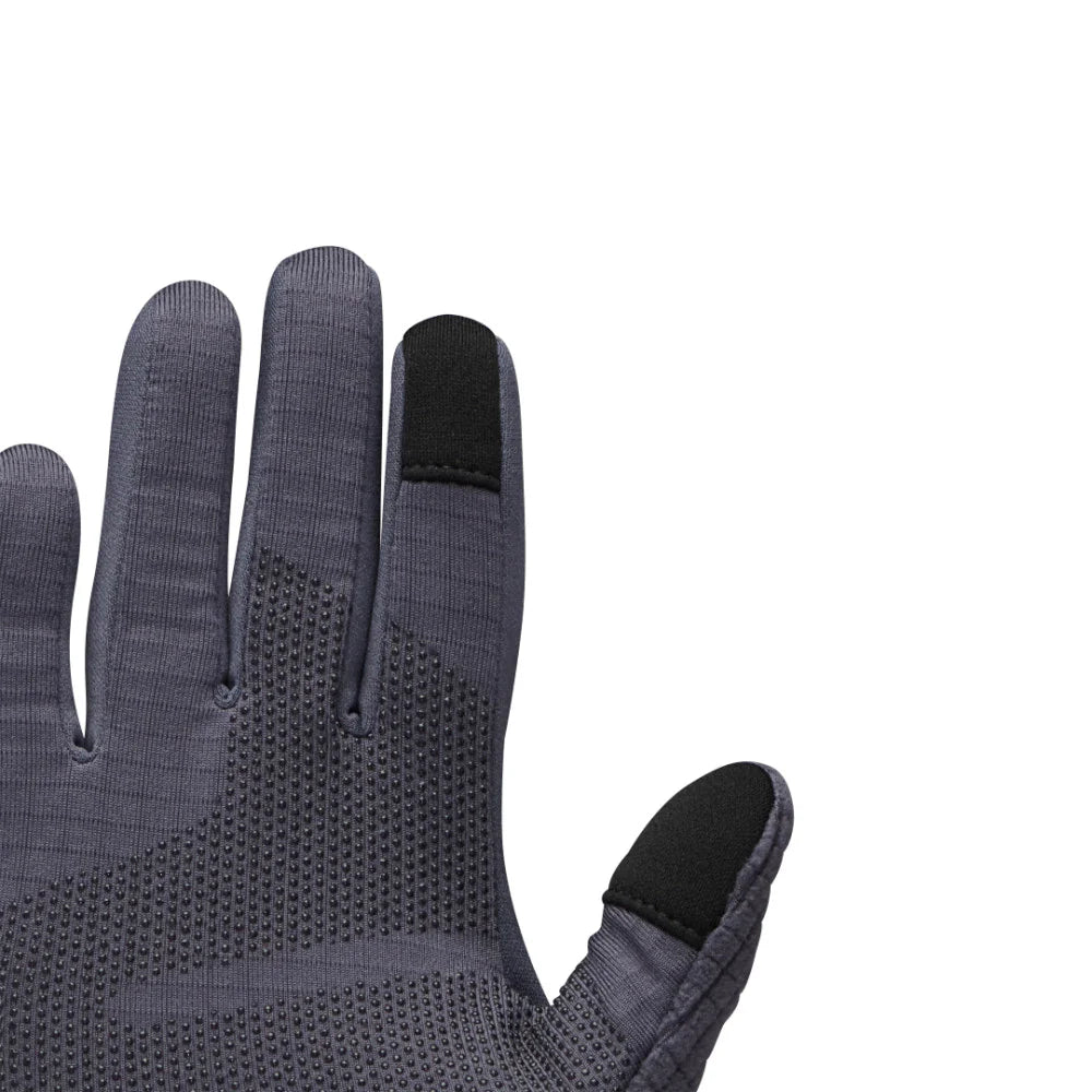 Black Diamond Gridtech Storm Hood Gloves - Carbon/Glacier