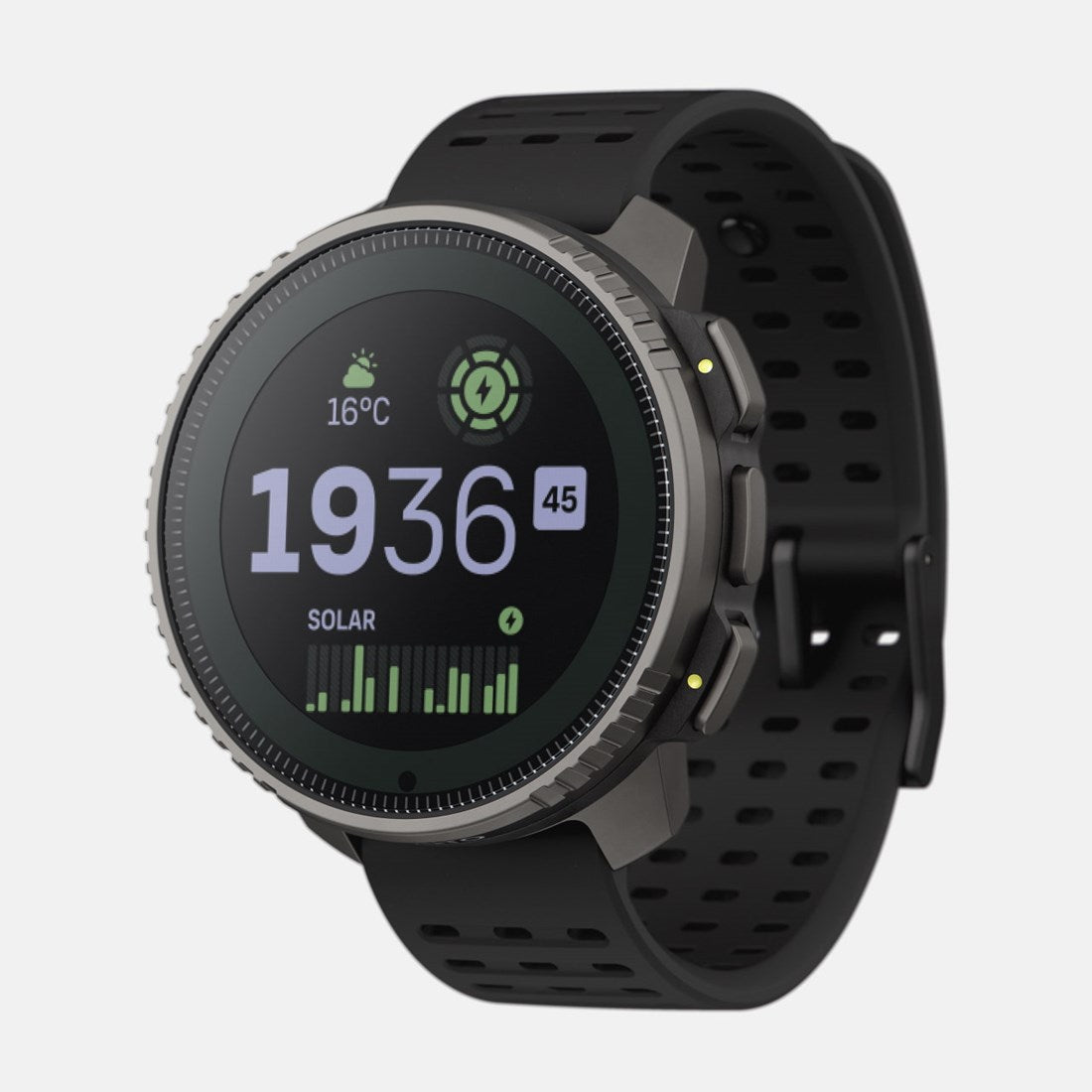 Suunto Vertical GPS Sports Watch -Steel Solar All Black Suunto