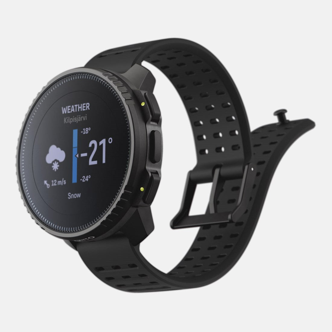Suunto Vertical GPS Sports Watch -Steel Solar All Black Suunto
