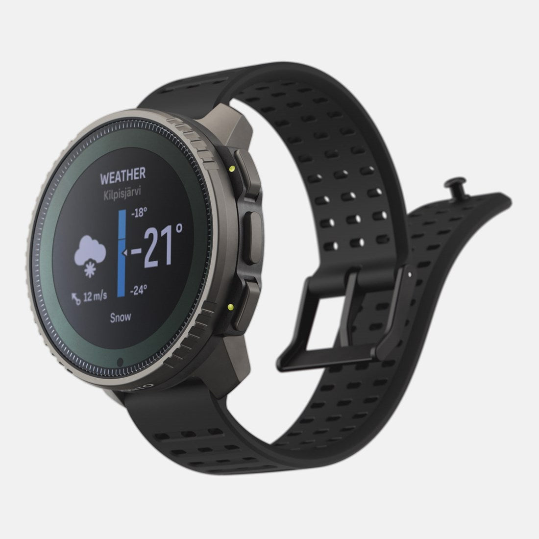 Suunto Vertical GPS Sports Watch -Steel Solar All Black Suunto