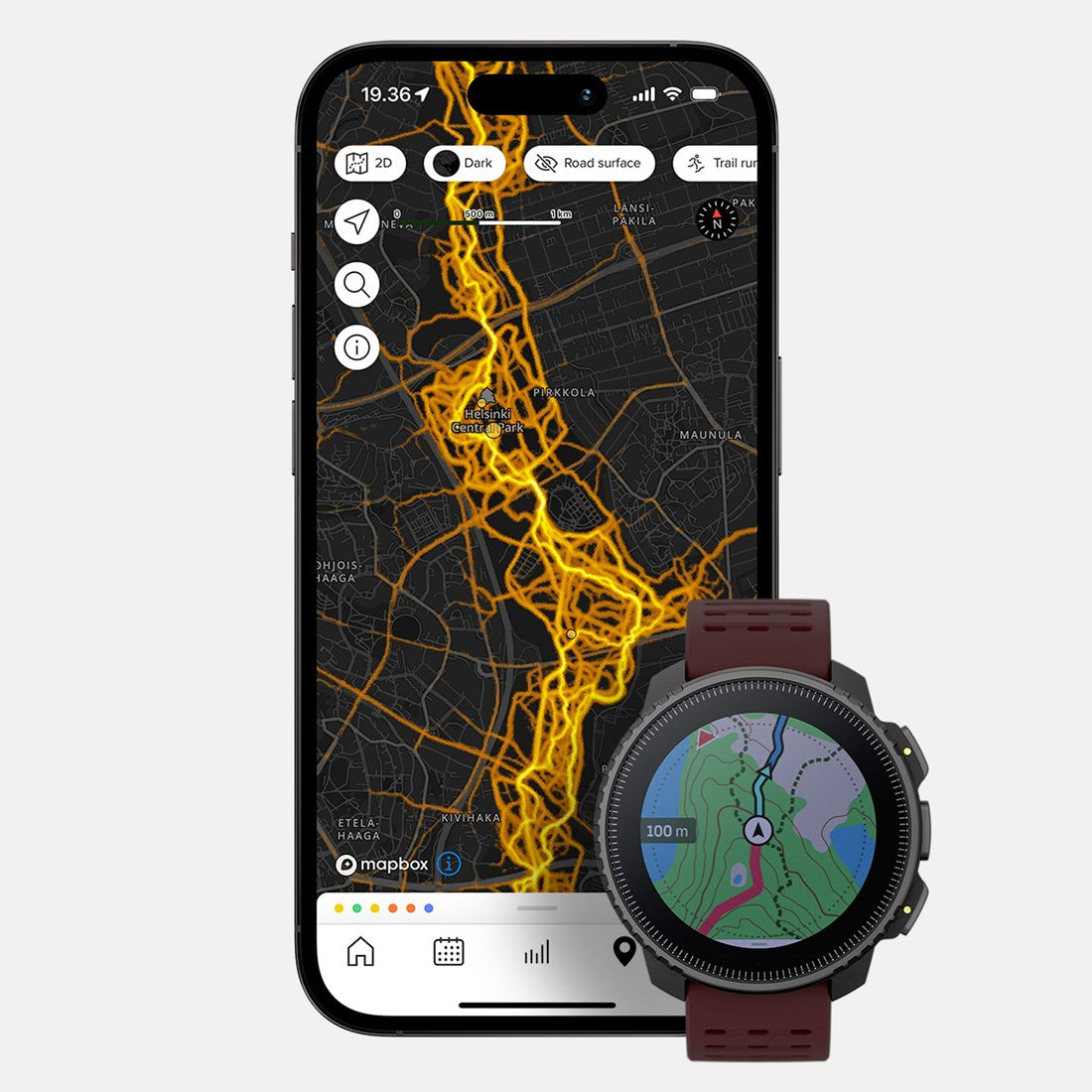 Suunto Vertical GPS Sports Watch -Steel Solar All Black Suunto