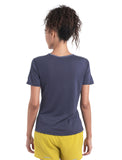 Icebreaker 125 ZoneKnit Merino Blend Energy Wind T-Shirt (Women's)
