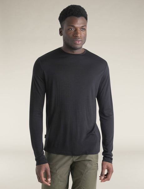 Icebreaker Merino Blend 125 Cool-Lite™ Sphere Long Sleeve T-Shirt (Men's) Icebreaker