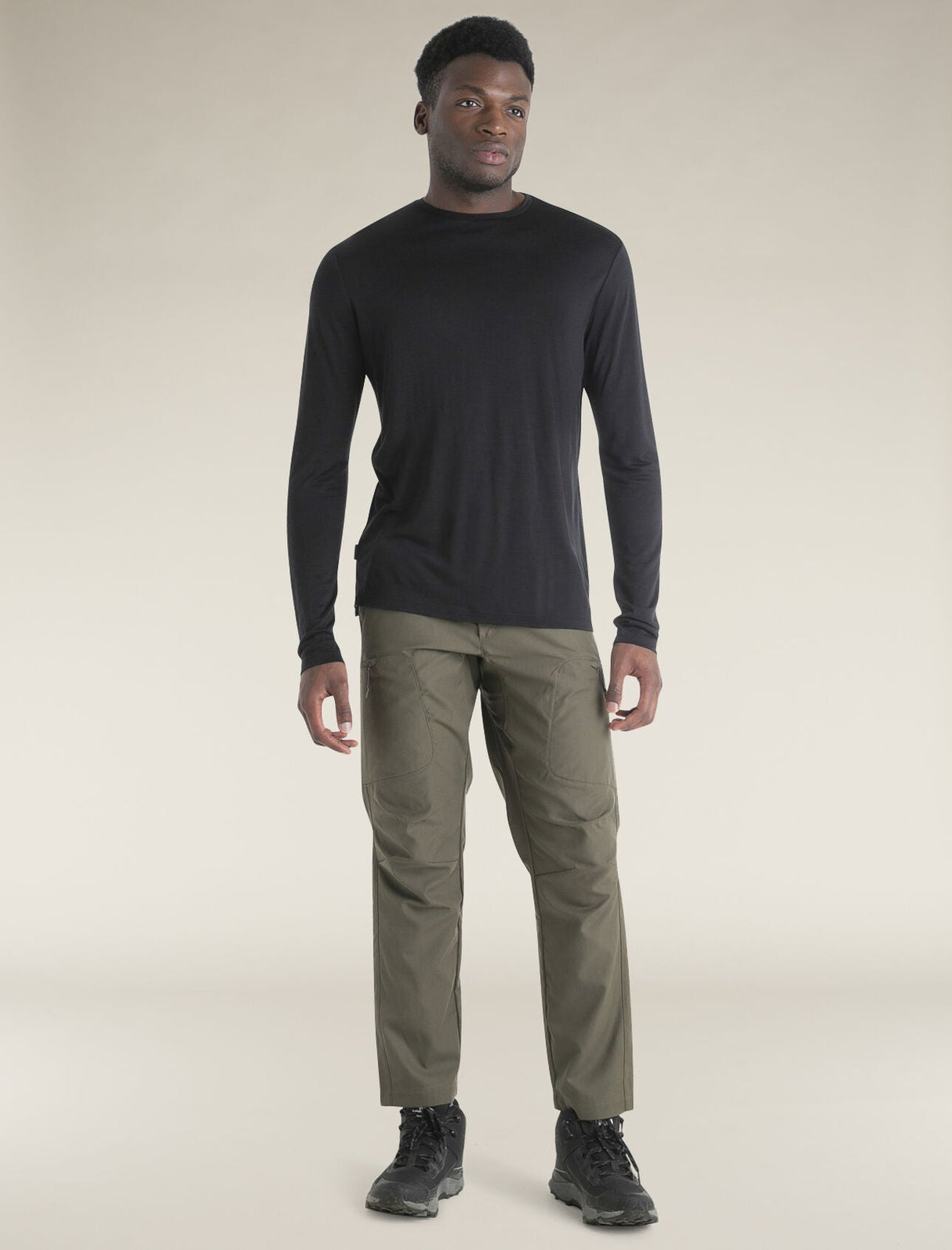 Icebreaker Merino Blend 125 Cool-Lite™ Sphere Long Sleeve T-Shirt (Men's) Icebreaker