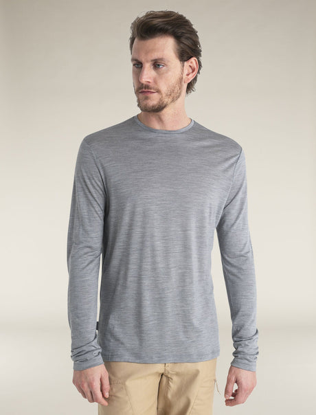 Icebreaker Merino Blend 125 Cool-Lite™ Sphere Long Sleeve T-Shirt (Men's) Icebreaker
