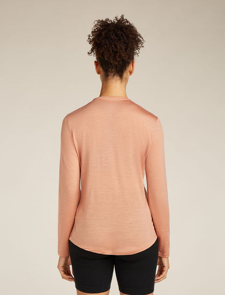 Icebreaker Merino Blend 125 Cool-Lite™ Sphere Long Sleeve T-Shirt (Women's) Icebreaker