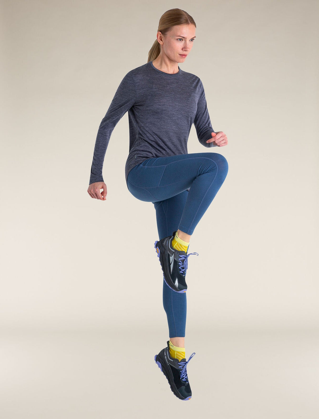 Icebreaker Merino Blend 125 Cool-Lite™ Sphere Long Sleeve T-Shirt (Women's) Icebreaker