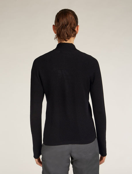 Icebreaker Merino Anniversary Original Long Sleeve Half Zip Top (Women's) Icebreaker