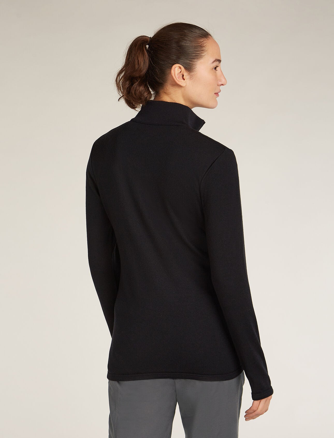 Icebreaker Merino 300 Original Long Sleeve Half Zip Top (Women's) Icebreaker