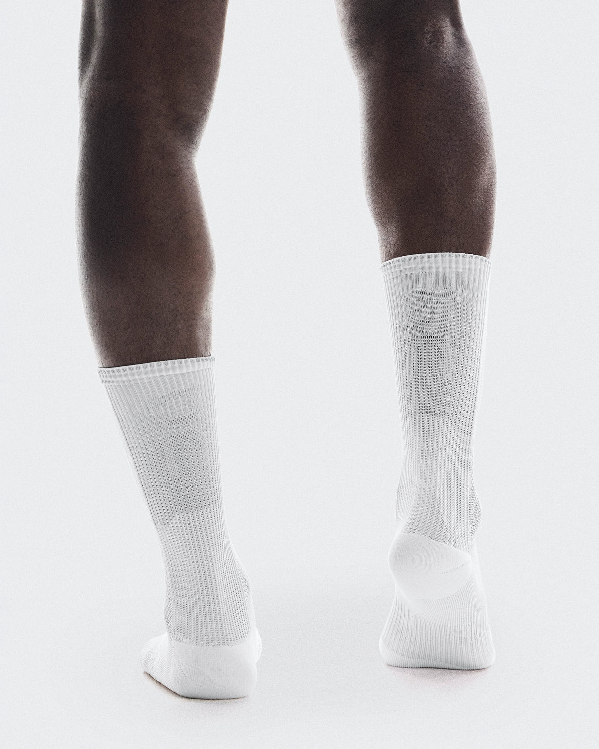 On Performance Run Sock High (Unisex) - White/Glacier