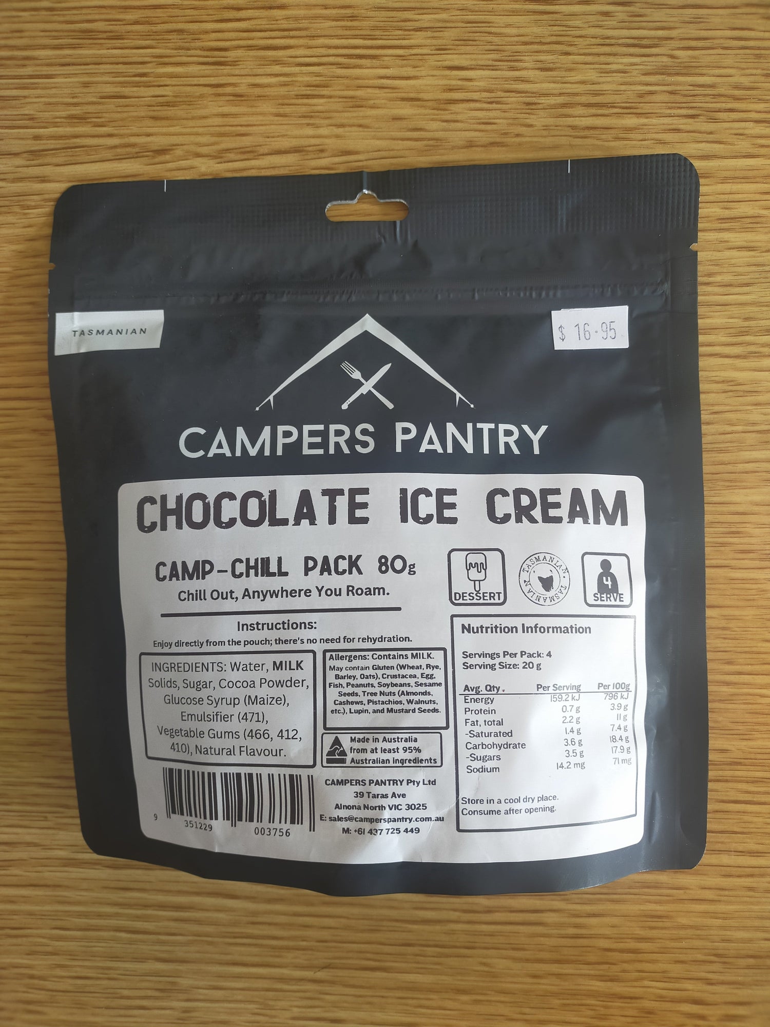 Campers Pantry Freeze Dried Ice Cream Campers Pantry