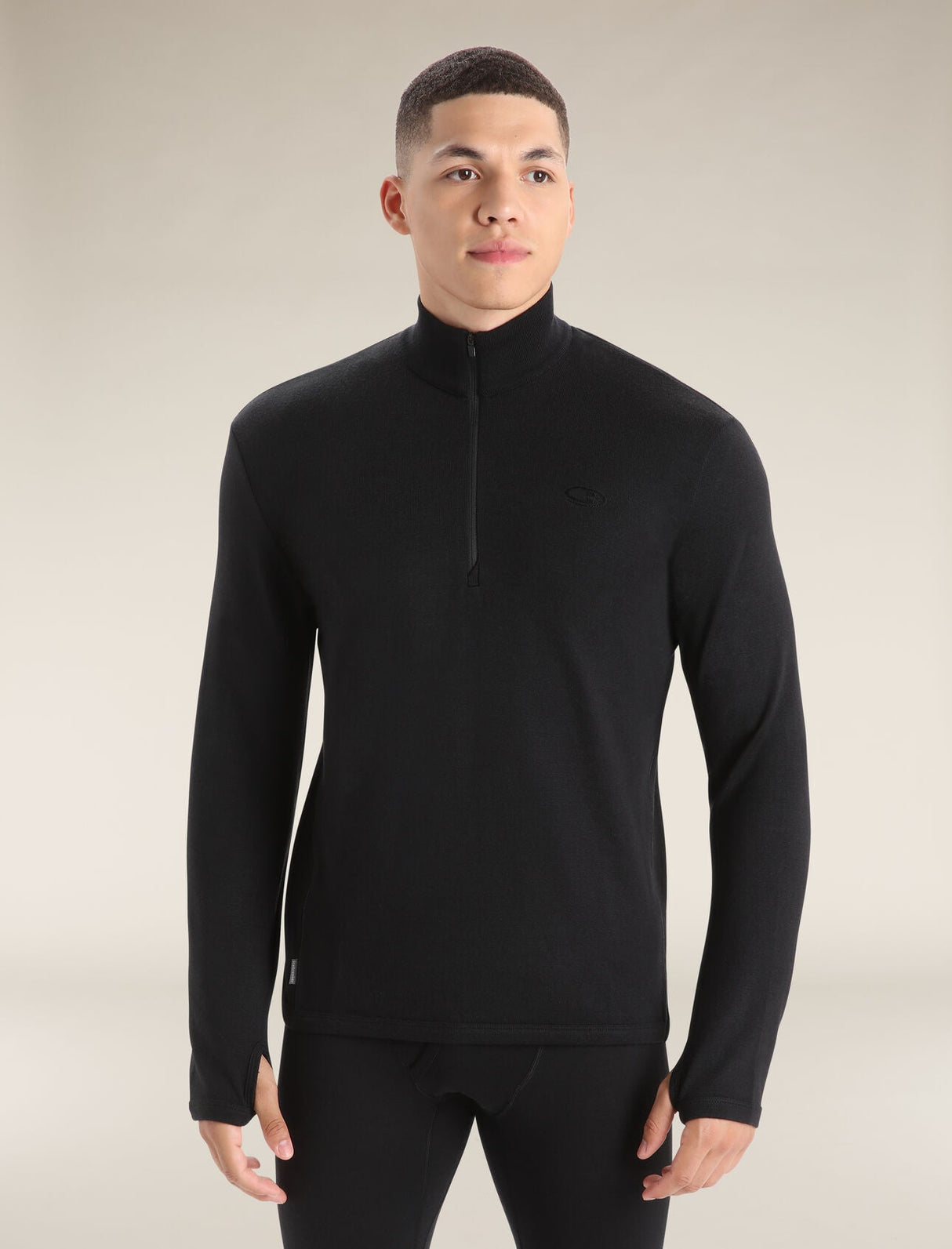 Icebreaker Merino 300 Original Long Sleeve Half Zip Top (Men's) Icebreaker