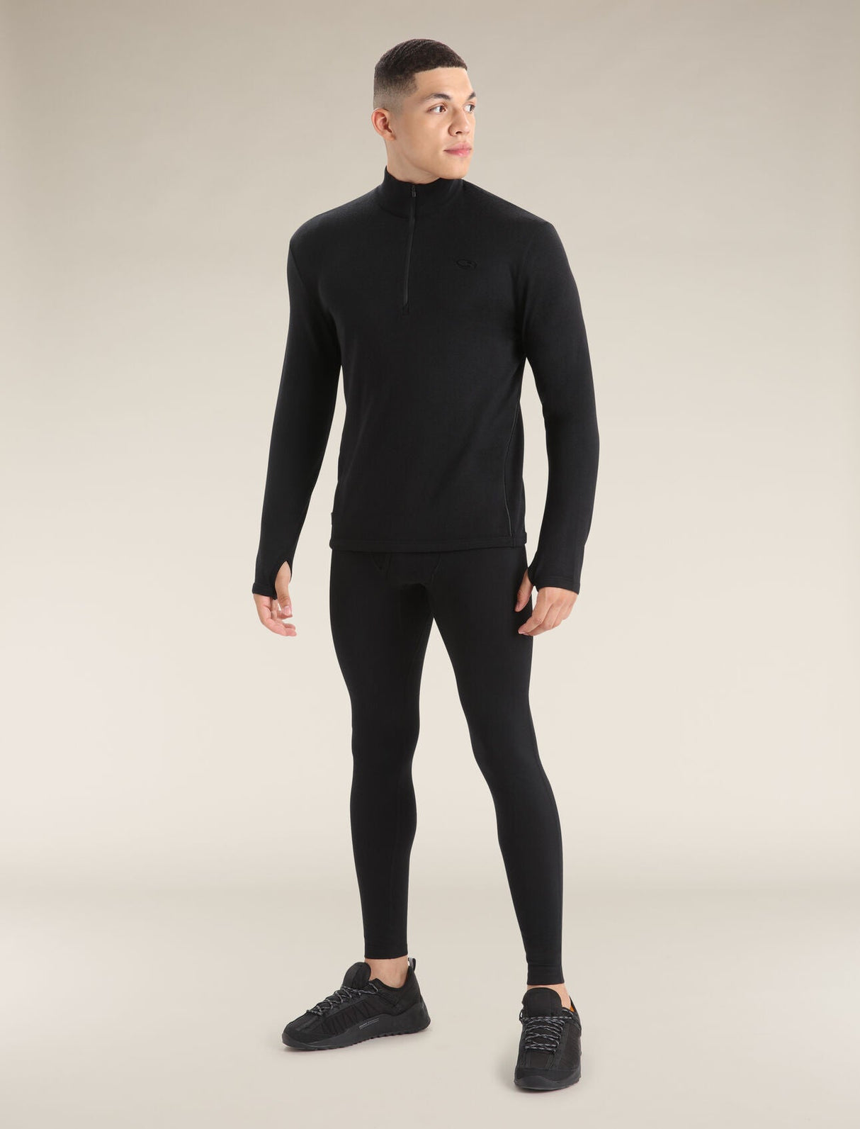Icebreaker Merino 300 Original Long Sleeve Half Zip Top (Men's) Icebreaker