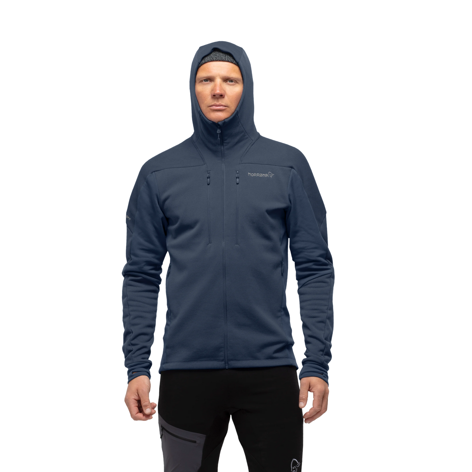 Norrøna Trollveggen Powerstretch Pro Zip Hood (Men's) Norrøna