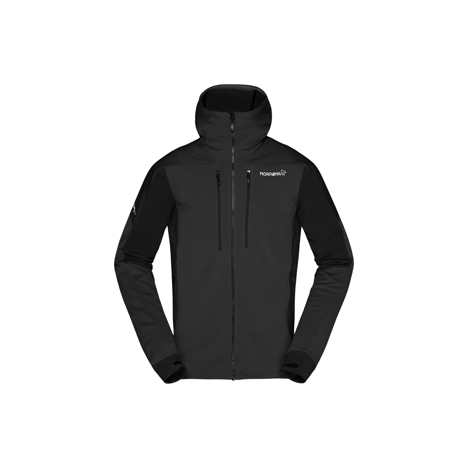 Norrøna Trollveggen Powerstretch Pro Zip Hood (Men's) Norrøna