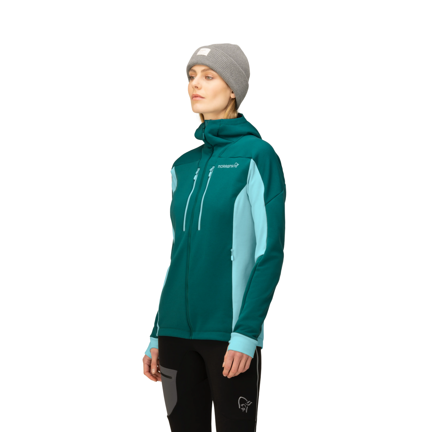 Norrøna Trollveggen Powerstretch Pro Zip Hood (Women's) Norrøna