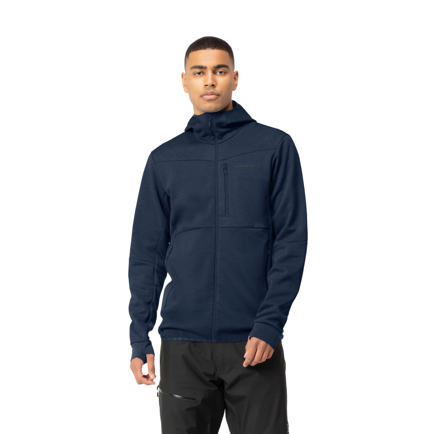 Norrøna Falketind Warm2 Octa Hood (Men's) - Indigo Night Norrøna