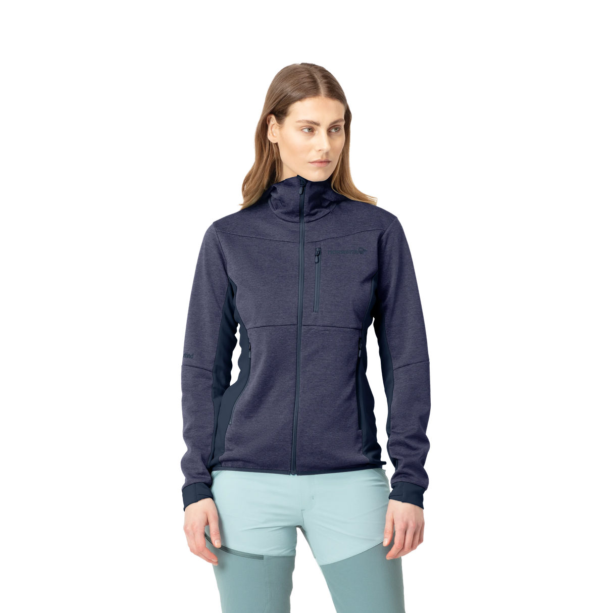 Norrøna Falketind Warm2 Octa Hood (Women's) - Indigo Night Norrøna