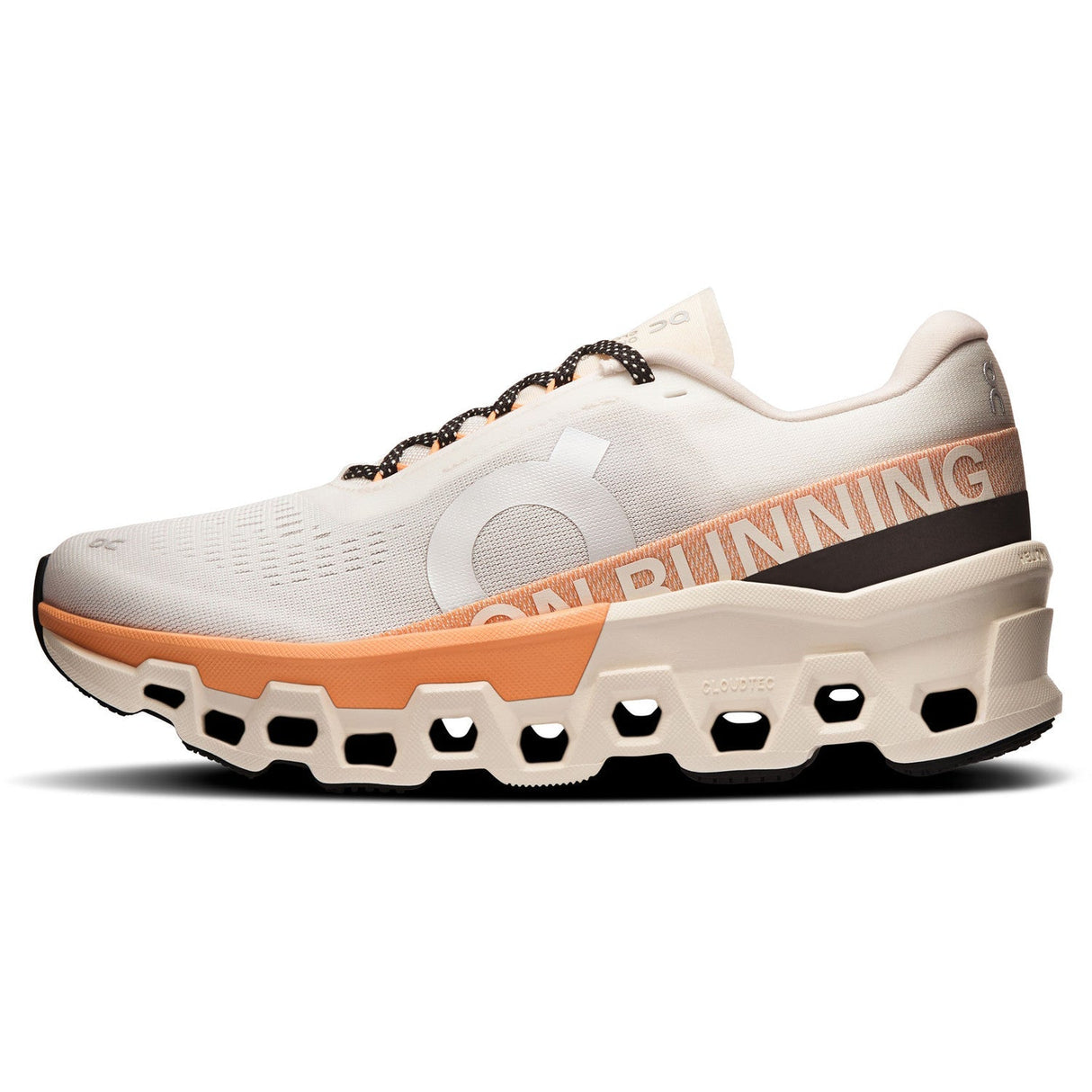 On Cloudmonster 2 (Women's) - Ivory/Tangerine - Find Your Feet Australia Hobart Launceston Tasmania