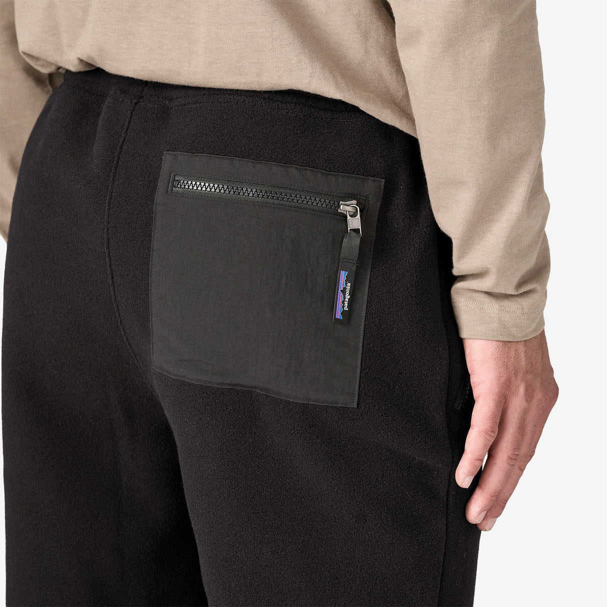 Patagonia Synchilla Pants (Men's) - Black Solid