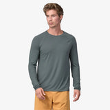 Patagonia L/S Capilene Cool Trail Shirt (Men's) - Nouveau Green - Find Your Feet Australia Hobart Launceston Tasmania