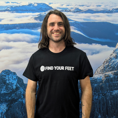 Find Your Feet Logo T-Shirt Find Your Feet