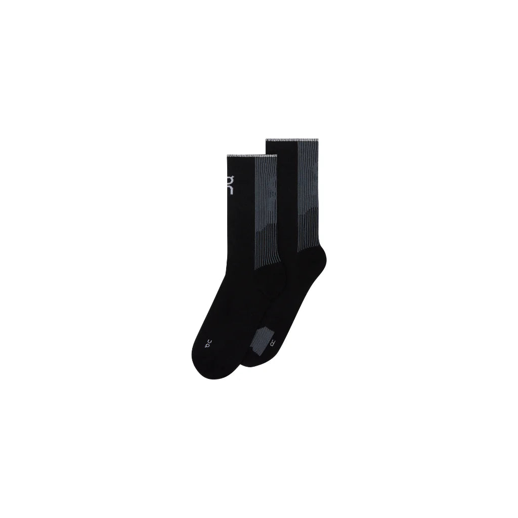 On Performance Run Sock High (Unisex) - Black/Eclipse