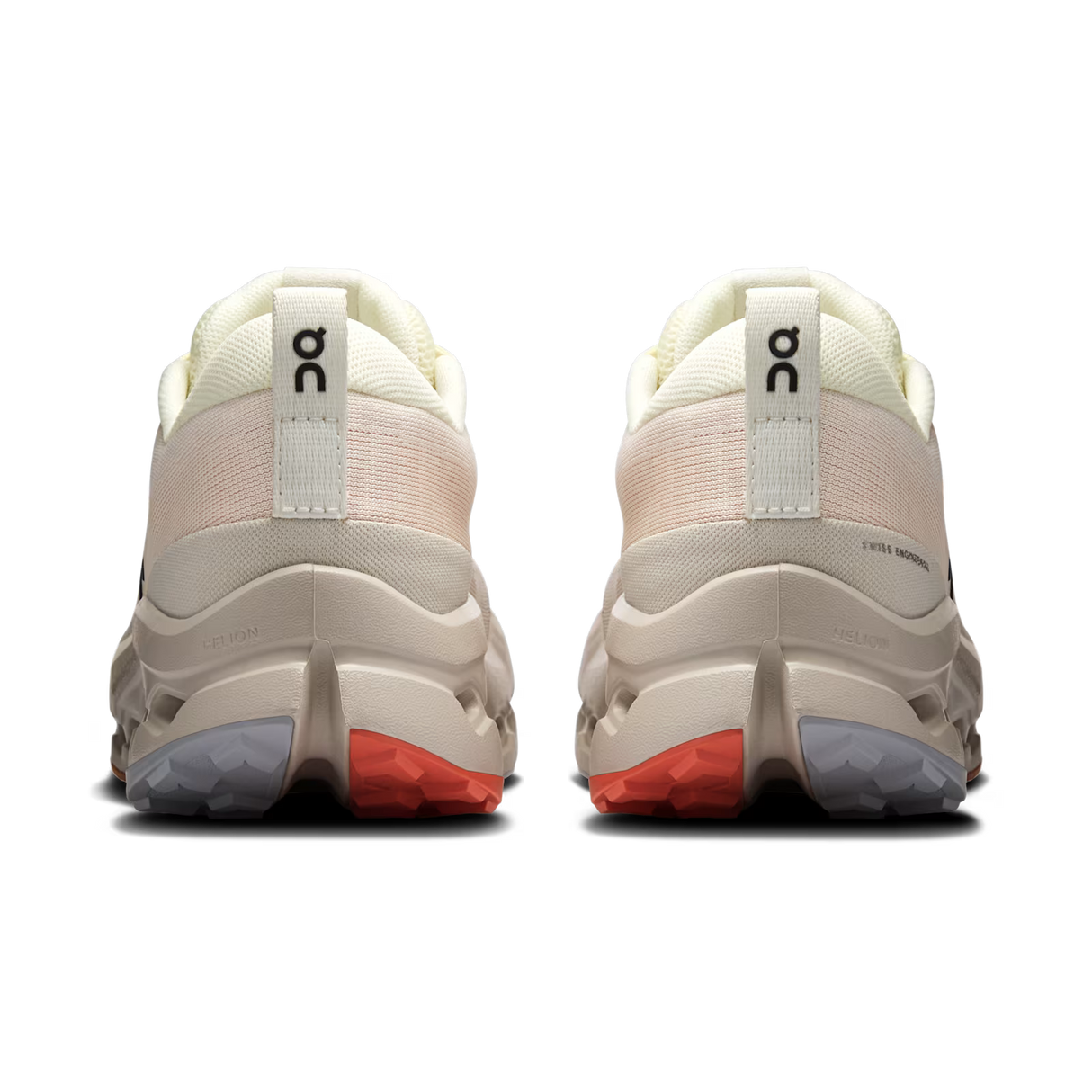 On Cloudsurfer Trail 2 Shoes (Women's) - Ivory/Salmon