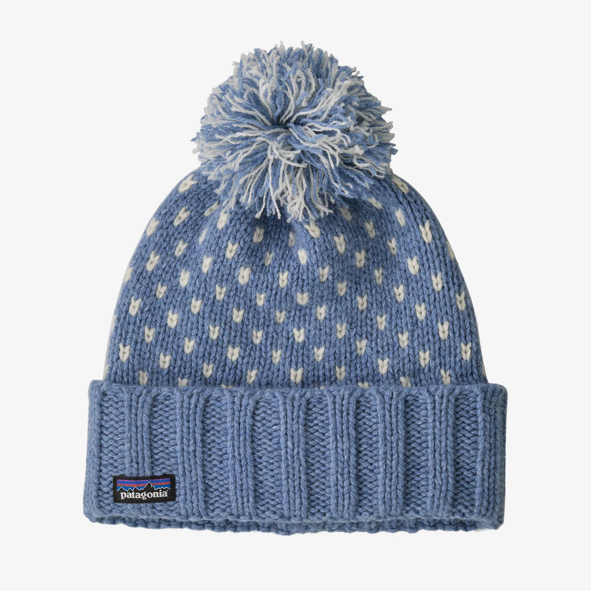 Patagonia Snowbelle Beanie - Offset Dot: Barnacle Blue