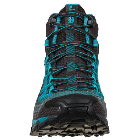 La Sportiva Ultra Raptor II GTX Mid Hiking Boot (Women's) Carbon/Topaz - Wide La Sportiva
