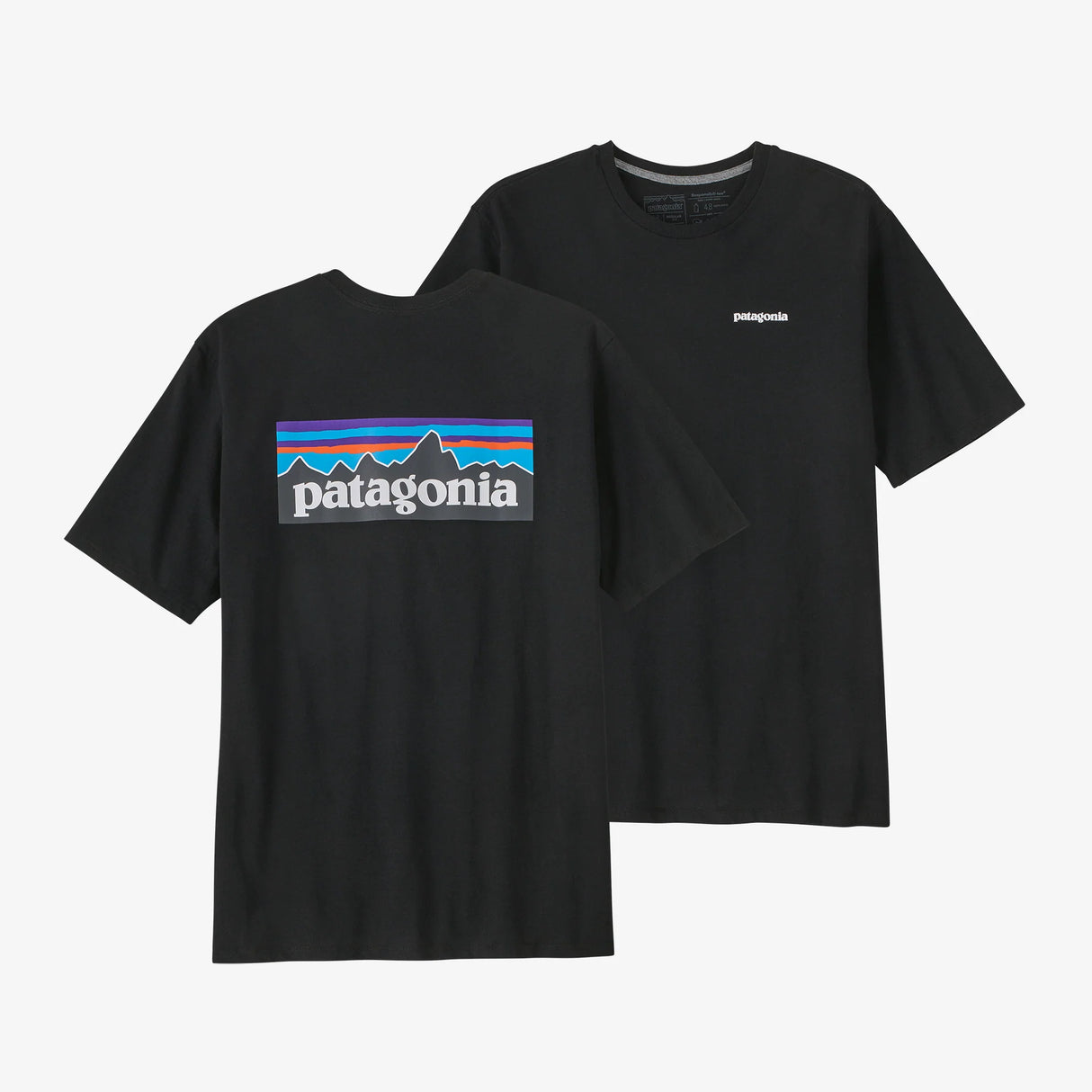 Patagonia P-6 Logo Responsibili-Tee (Men's) - Black