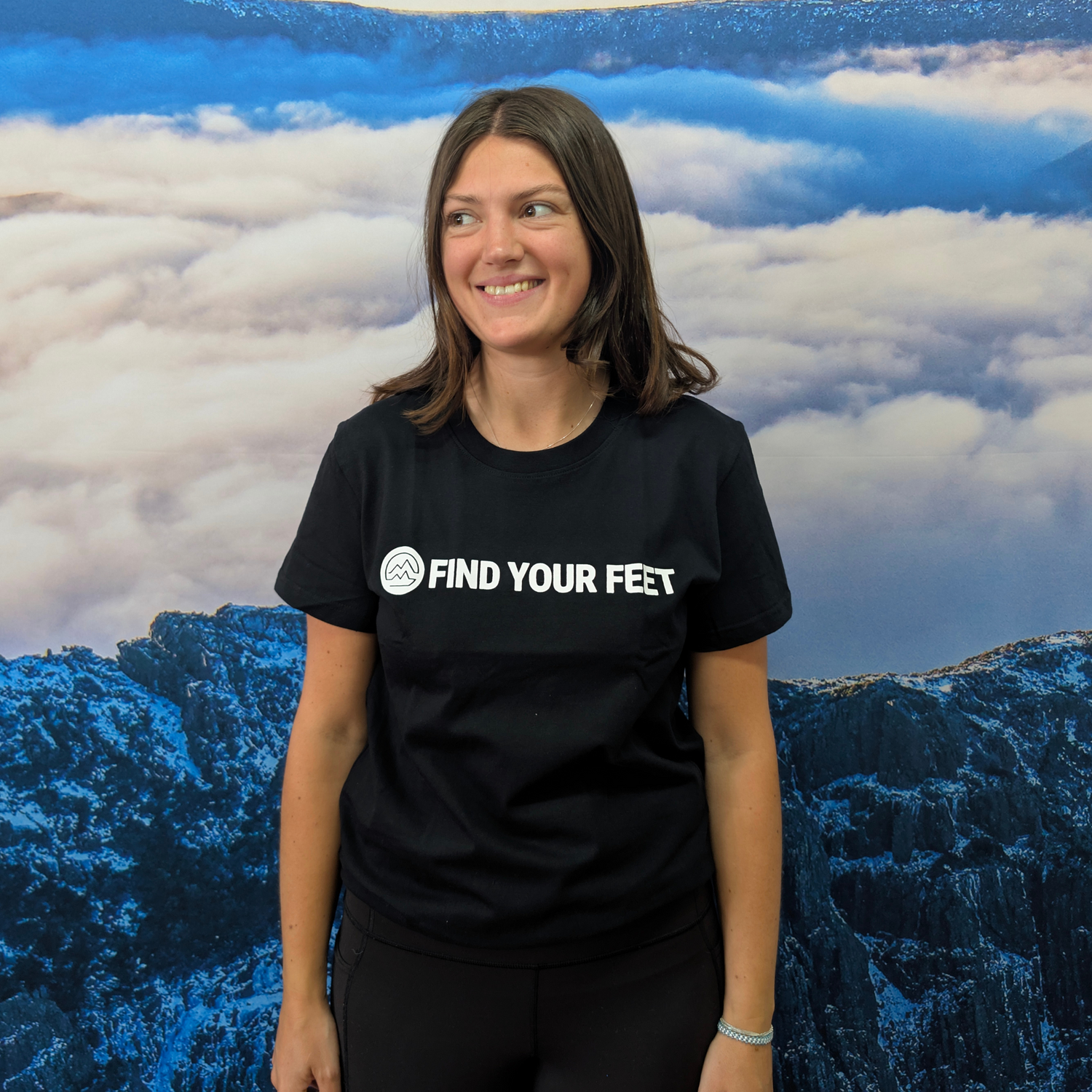 Find Your Feet Logo T-Shirt Find Your Feet