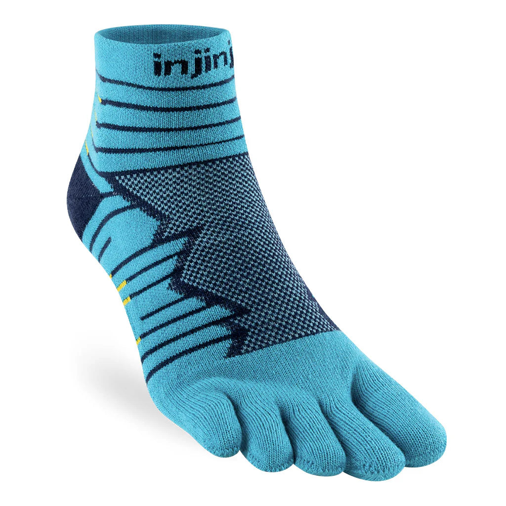 Injinji Ultra Run Mini-Crew Toesocks (Unisex) Injinji