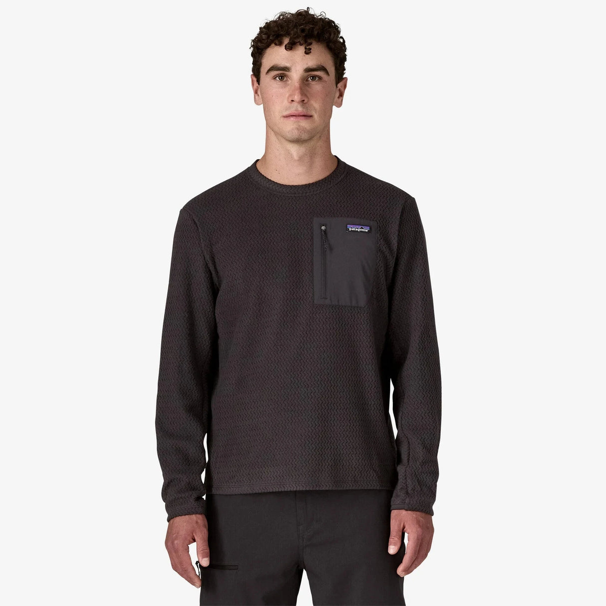Patagonia R1 Air Fleece Crewneck (Men's) - Black