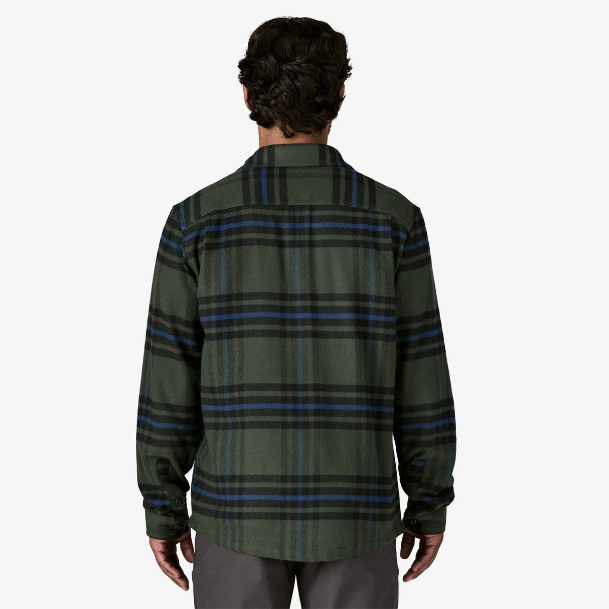 Patagonia Fjord Flannel Shirt (Men's) - Catch: Old Growth Green