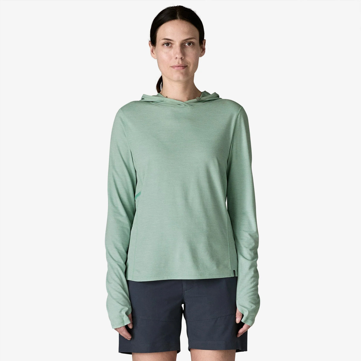 Patagonia Capilene Cool Sun Hoody (Women's) - Thermal Blue - Thin Ice X-Dye
