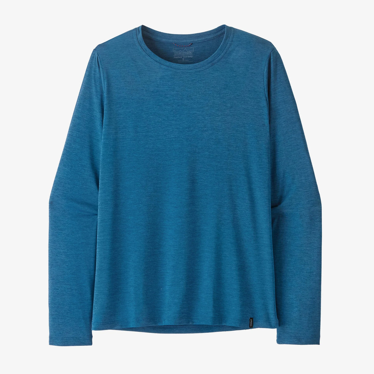 Patagonia Long-Sleeved Capilene Cool Daily Shirt (Women's) - Aquatic Blue - Light Aquatic Blue X-Dye