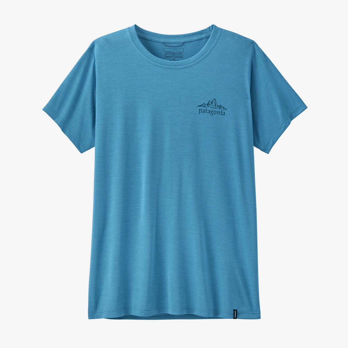 Patagonia Capilene Cool Daily Shirt - Cloud Crag (Women's) - Shore Blue - Light Shore Blue X-Dye
