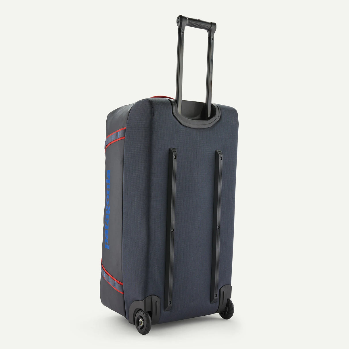 Patagonia Black Hole Wheeled Duffel 100L - Smolder Blue w/Amanita Red - Navy - Smoulder