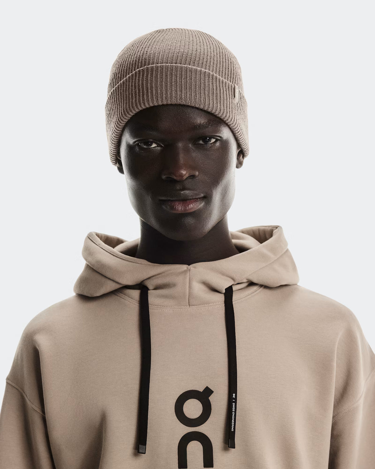 On Merino Beanie - Cinder