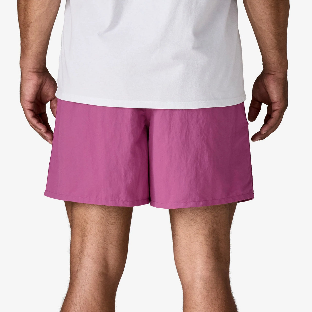 Patagonia Baggies Shorts 5" (Men's) - '95 Oval Logo: Faded Magenta