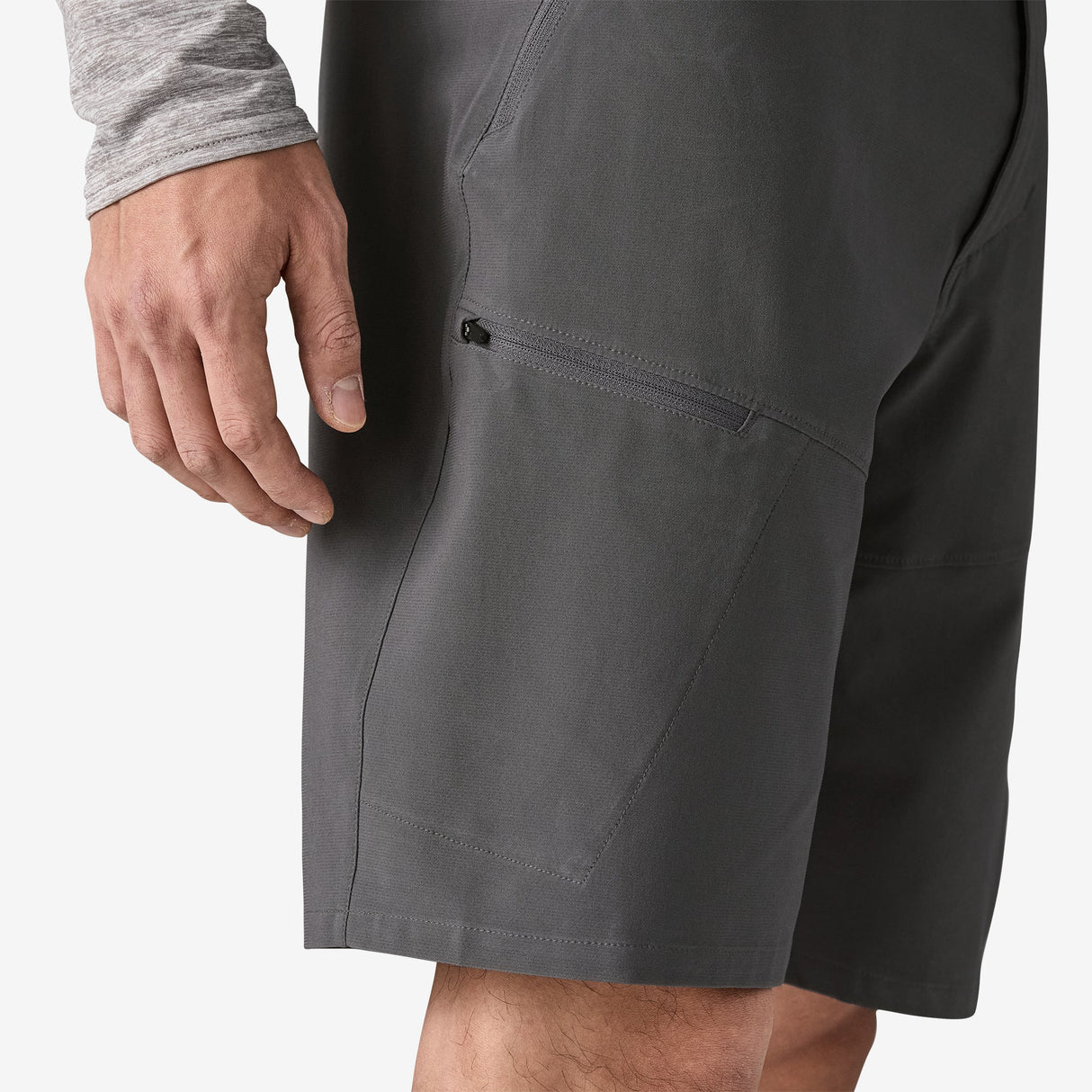 Patagonia Terravia Trail Shorts - 10" (Men's) - Forge Grey