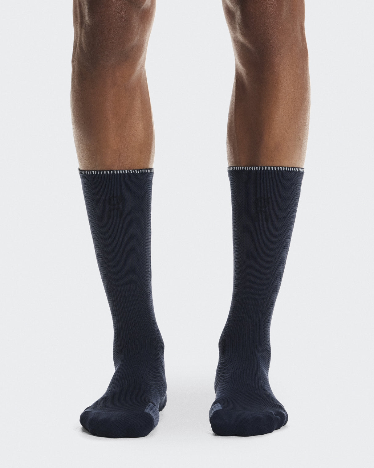 On Performance Run Sock High (Unisex) - Navy/Navy