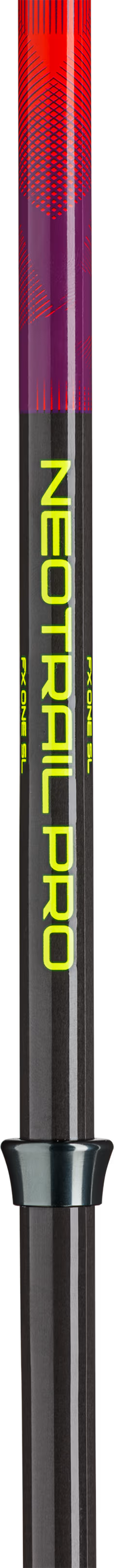Leki Leki Neotrail Pro FX.One Superlite Trail Running Poles - Bright Red/Violet/Neon Yellow