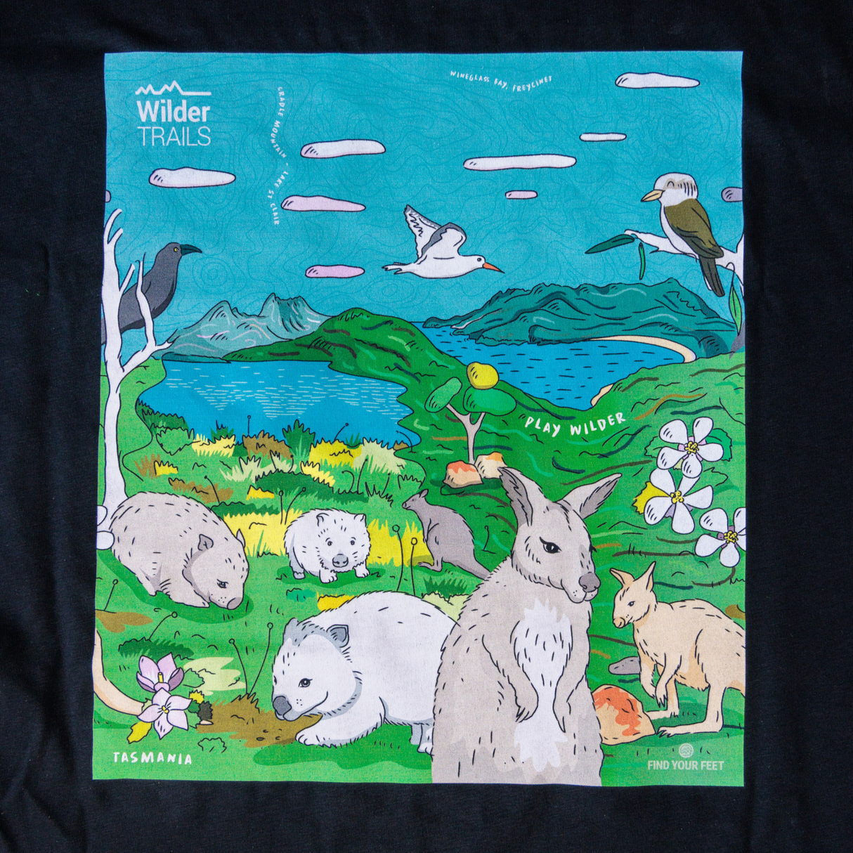 Find Your Feet Wilder Trails T-Shirt (Unisex) Find Your Feet