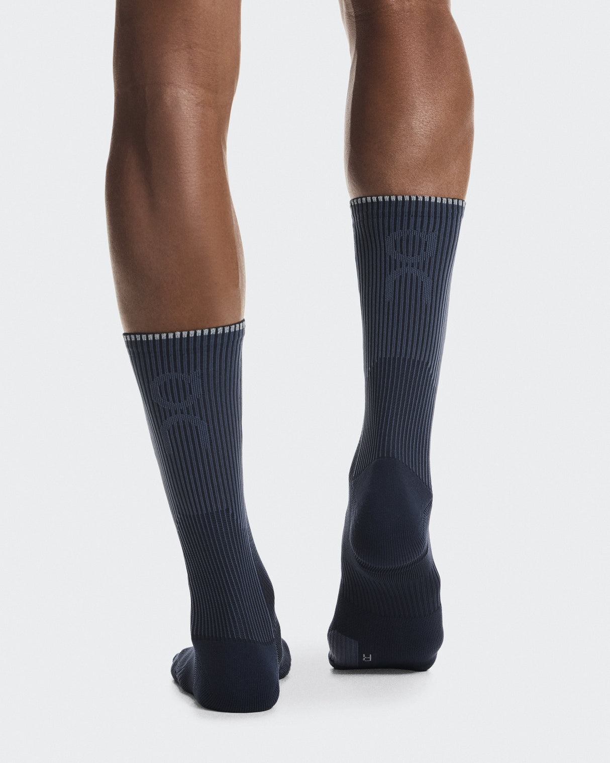 On Performance Run Sock High (Unisex) - Navy/Navy