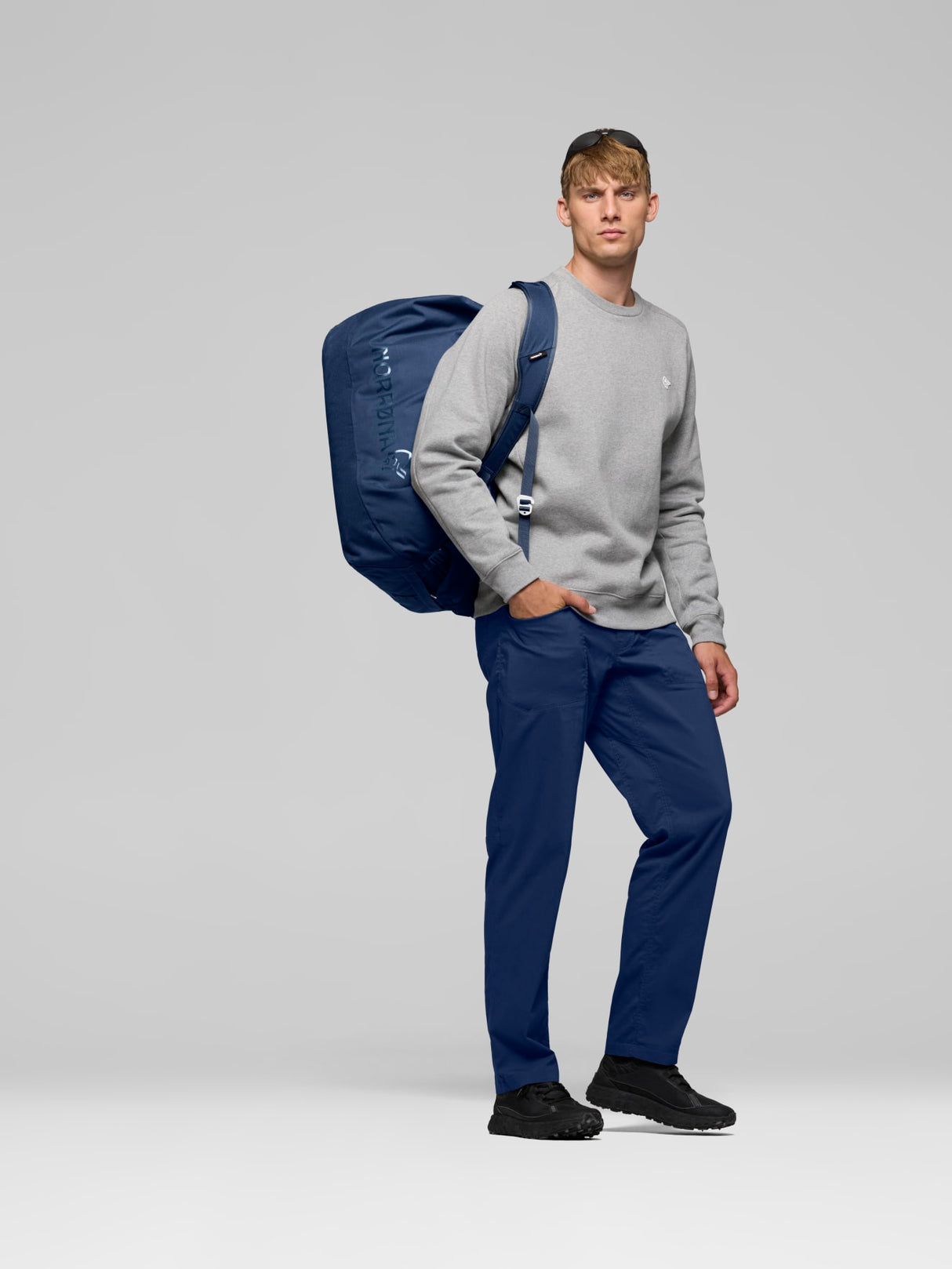 Norrøna Duffel Bags - 70L - Indigo Night - Navy Blue