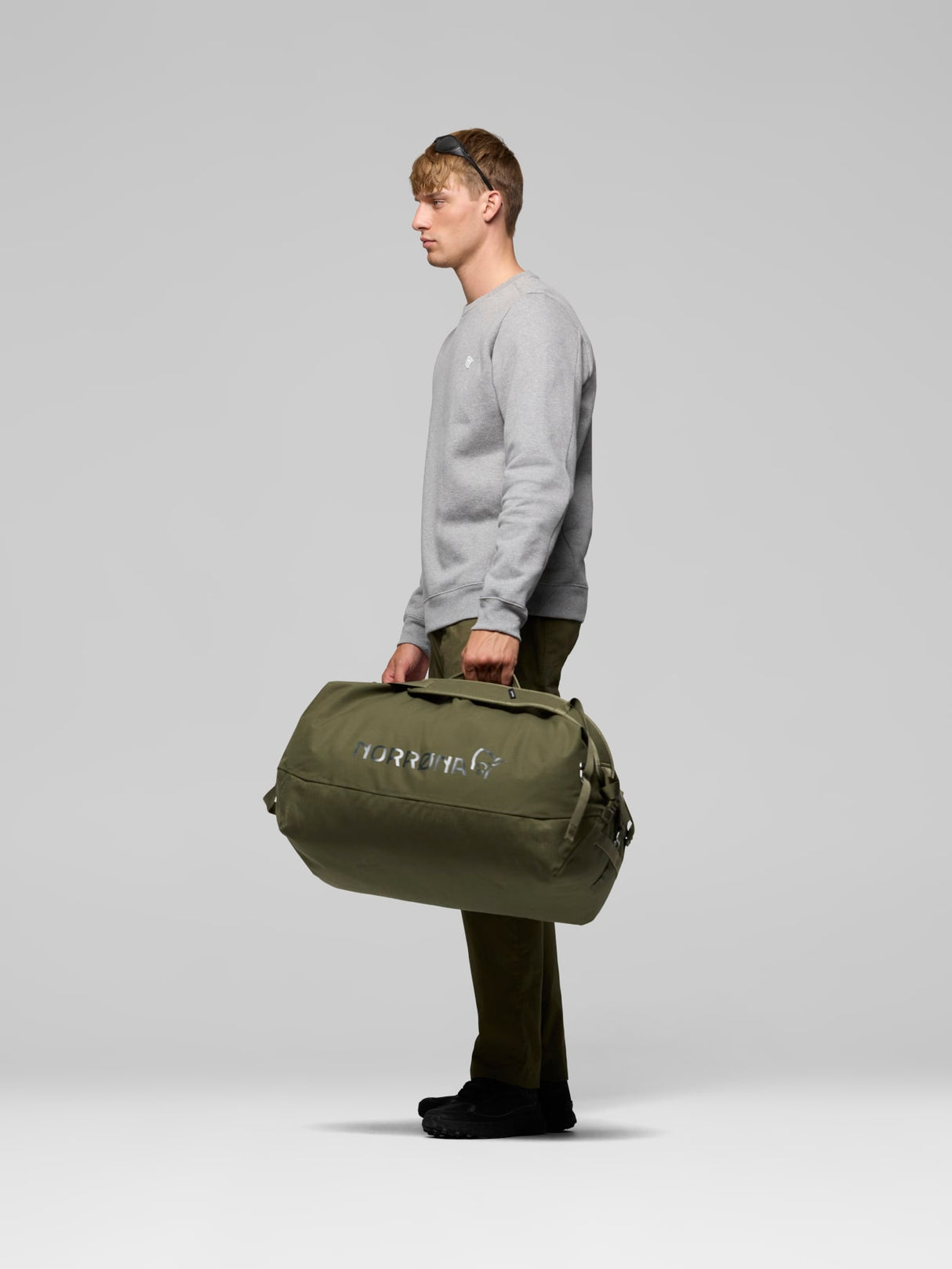 Norrøna Duffel Bags - 70L - Olive Night - Olive Green