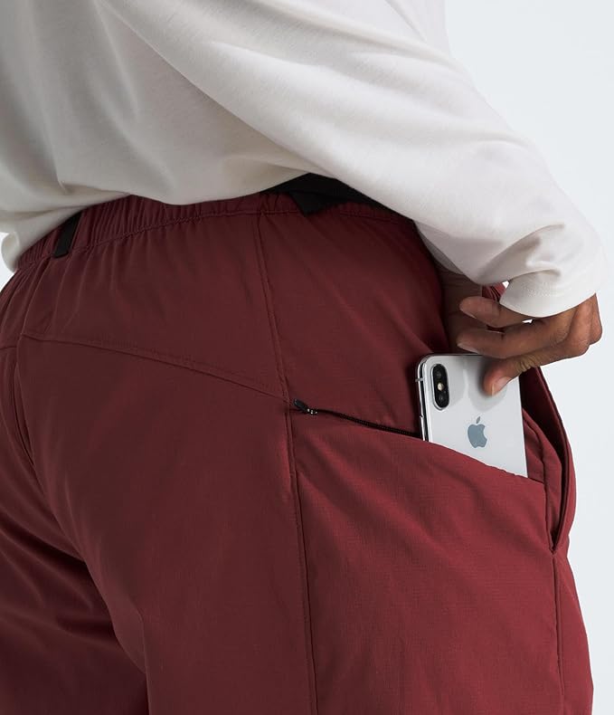 The North Face Class V Pathfinder Belted 7'' Shorts (Men's) - Sumac The North Face