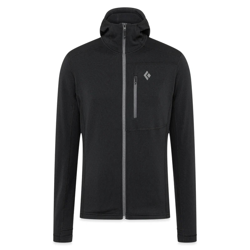 Black Diamond Coefficient Fleece Hoody (Men's) - Black
